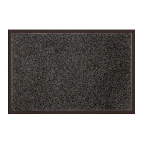 Tapis D'entrée Antipoussière "telio" 80x120cm Gris