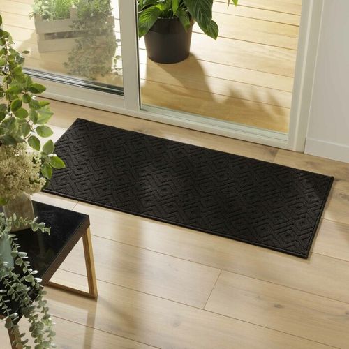 Tapis Multi-usage Tissé "losi" 50x120cm Noir