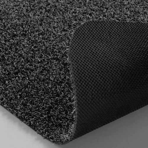 Tapis D'entrée Grattoir "odin" 45x75cm Gris