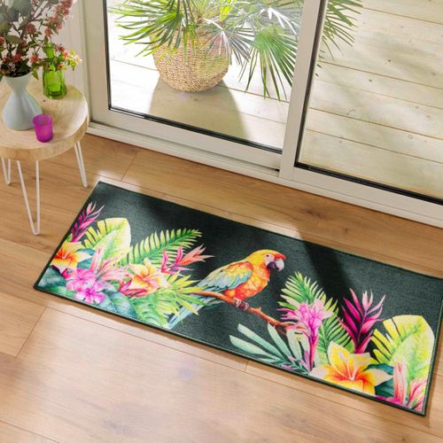 Tapis Déco Imprimé "noumea" 50x120cm Multicolore