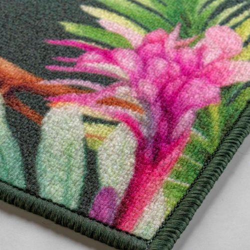 Tapis Déco Imprimé "noumea" 50x120cm Multicolore