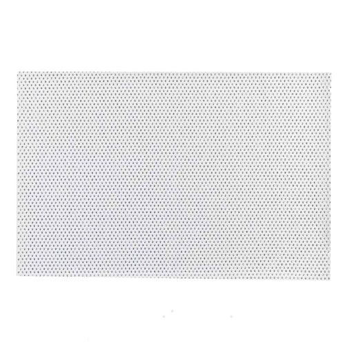 Set De Table "luxurious" 30x45cm Blanc et Argent