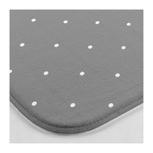 Tapis De Bain "maison De Famille" 45x75cm Gris