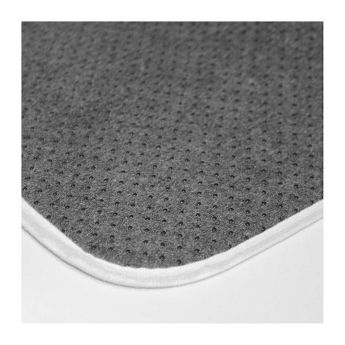 Tapis De Bain "maison De Famille" 45x75cm Gris