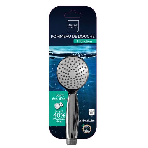 Douchette 1 Fonction "eco D'eau" 19cm Chrome