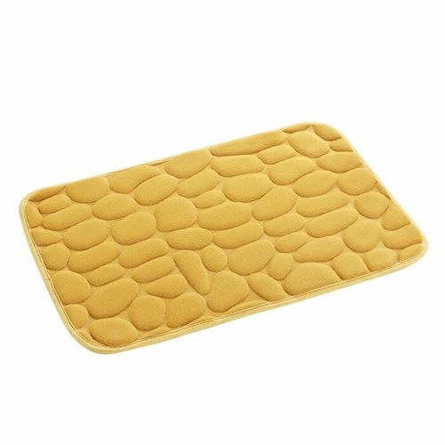 Tapis De Bain "ricochet" 50x80cm Ocre