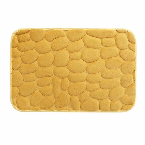 Tapis De Bain "ricochet" 50x80cm Ocre