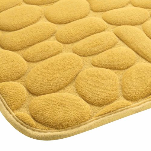 Tapis De Bain "ricochet" 50x80cm Ocre
