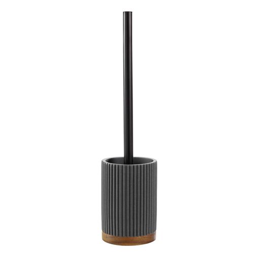 Brosse WC Paris Prix Trio, Design 38cm, Couleur Kaki - Résine