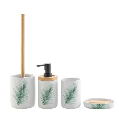 Distributeur De Savon "havane" 17cm Blanc