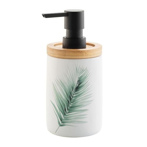 Distributeur De Savon "havane" 17cm Blanc