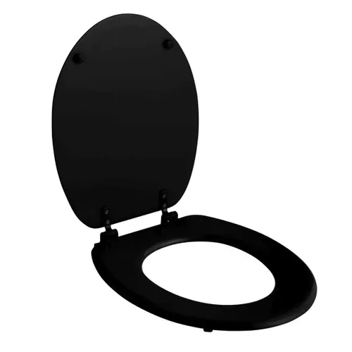 Abattant Wc Uni "vitamine" 45cm Noir