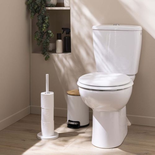 Réserve Papier Wc "filano" 43cm Blanc