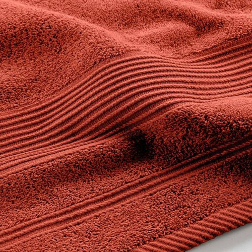 Drap De Bain "tendresse" 90x150cm Rouge