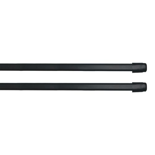 Lot De 2 Tringles Extensibles "lio" 100-140cm Anthracite