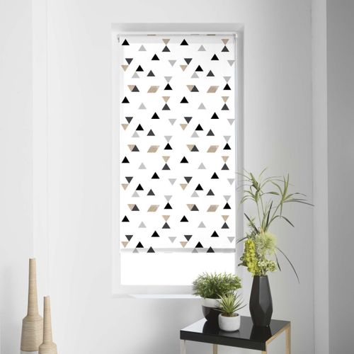 Store Enrouleur Tamisant "ny Cuivre" 60x180cm Blanc