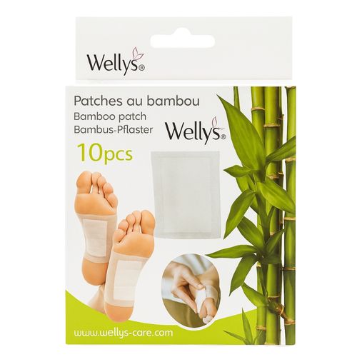 Lot De 10 Patchs Plantaires Détox Au Bambou – Patchs Bien-être à Appliquer La Nuit, Usage Sous Les P