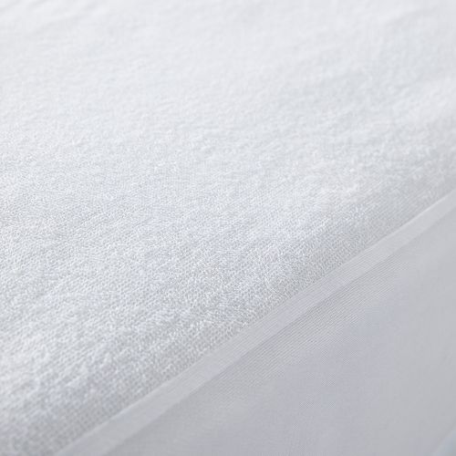 Aimtton Protège-Matelas Imperméable 160x200 Cm Coton Oeko-TEX® - Respirant Lavable