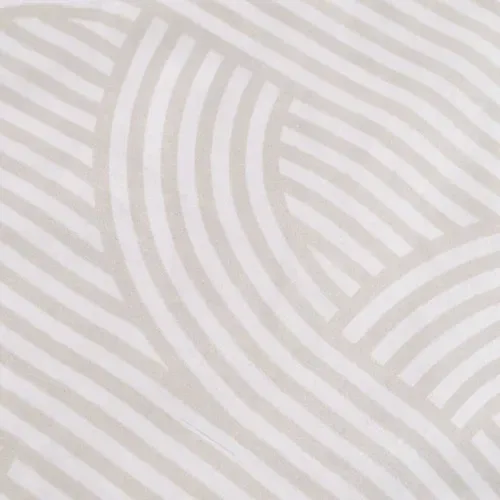 Housse De Couette 240x260 Cm 2 Places - 100% Coton 57 Fils/cm² - Beige