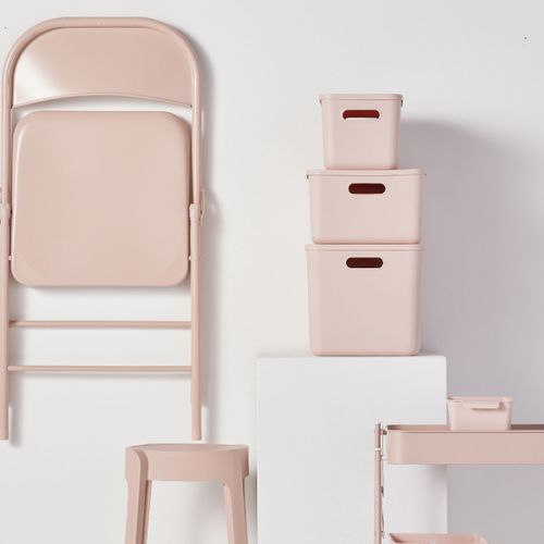 Panier De Rangement Plastique Equipment Rose