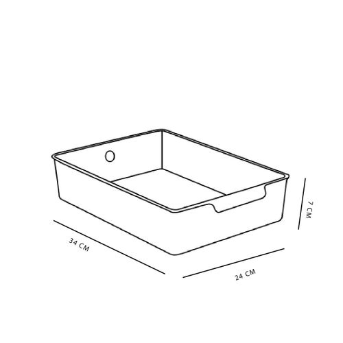 Panier De Rangement Plastique Equipment Rose
