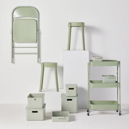 Panier De Rangement Plastique Equipment Vert