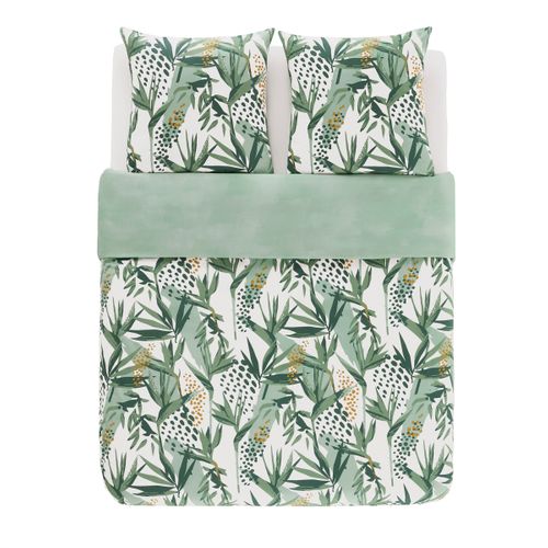 Parure 240x220 cm + 2 taies DREAMEA EDEN vue de profil