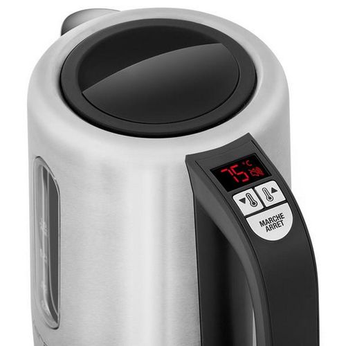 Bouilloire Sans Fil 1l 2000w Inox/noir Bbt350