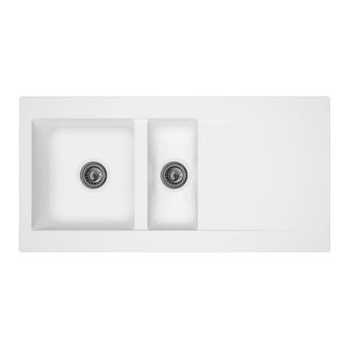 EVIER EINNA Blanc vue de face