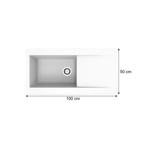 EVIER EINNA Blanc