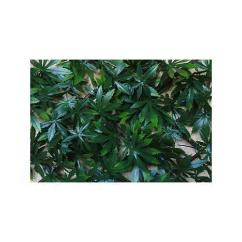 Treillis En Bois De Saule Et Feuilles De Vigne Vierge Artificielles (1 X 2 M)
