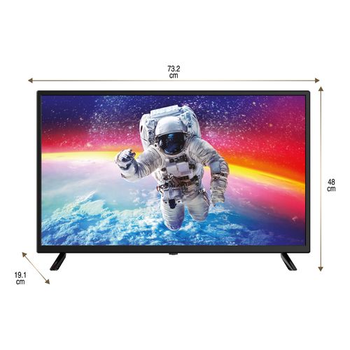 Téléviseur LED HD 32" (81 cm) avec Triple Tuner 2xHDMI 1xUSB - HY-TQL32R4-010