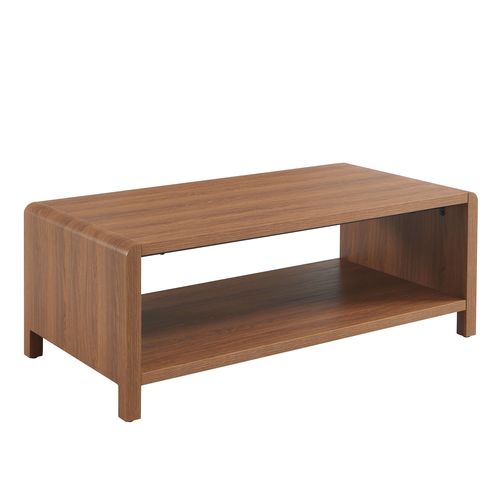 Table Basse Utica Effet Noyer