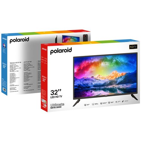 Téléviseur LED 32" (81 cm) HD - Avec Triple Tuner Sortie Casque - 2x HDMI - 2x USB - TQL32R4PR029