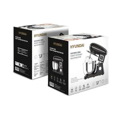 Robot Pâtissier 5.5L 1400w - 6 vitesses - HY-RBC1455