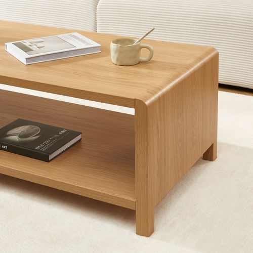 Table Basse Utica Effet Chêne
