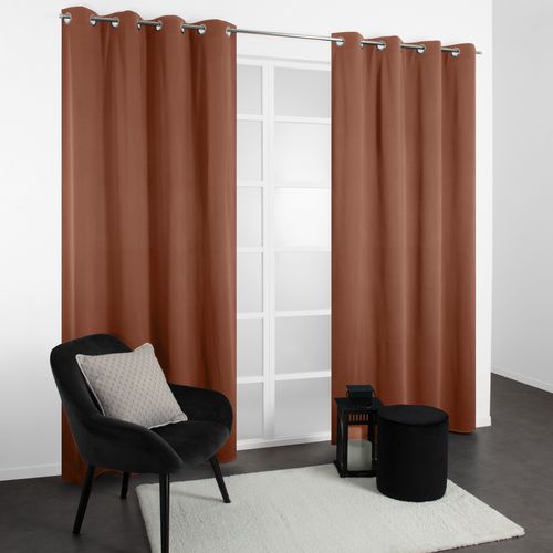 Rideau thermique 135x240 cm OCTAR Rouille