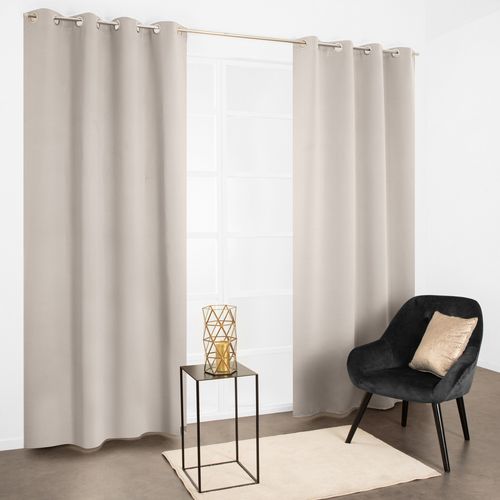 Rideau phonique 135x240 cm RUGA Ecru