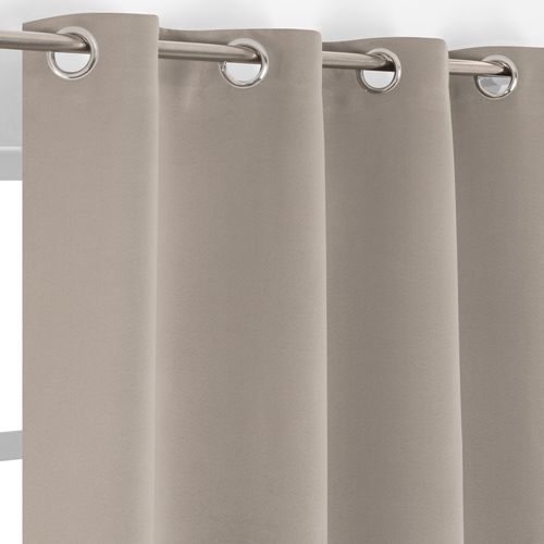 Rideau phonique 135x240 cm RUGA Taupe