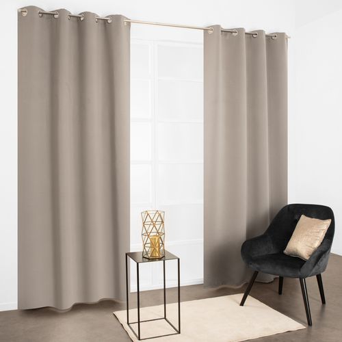 Rideau phonique 135x240 cm RUGA Taupe