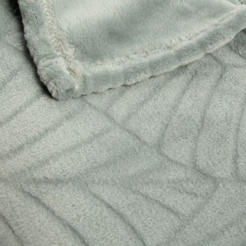 Plaid 130x170 cm FLORA Vert