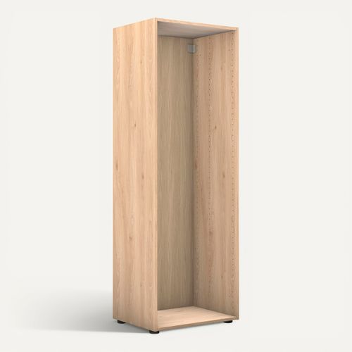 Caisson H.175 x L.60 x P.45 cm CASANE imitation Chêne vue 3/4