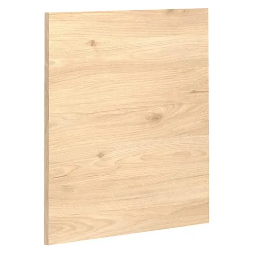 Porte simple H.58 x L.60 cm CASANE imitation Chêne vue 3/4