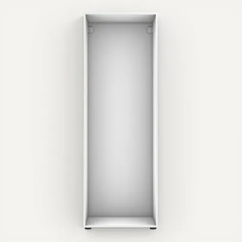 Caisson H.175 x L.60 x P.45 cm CASANE Blanc vue de face