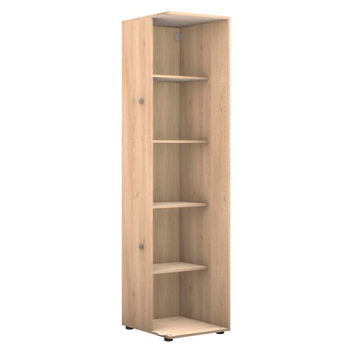 Caisson d'angle H.204 x L.45 x P.56 cm CASANE imitation Chêne vue 3/4