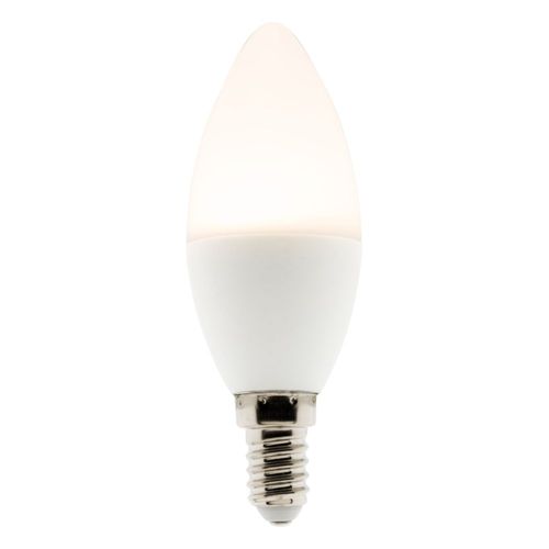 Ampoule LED E14 Flamme 5,2w - Blanc Chaud - 470lm 2700k  - Zenitech