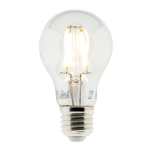 Ampoule déco filament LED E27 4W - Blanc chaud - 400lm 2700K  - Zenitech main image 0