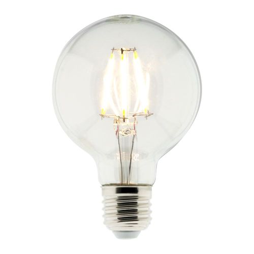 Ampoule Déco Filaments LED E27 6w - Blanc Chaud - 600lm 2700k  - Zenitech