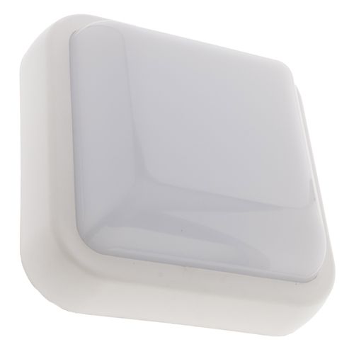 Hublot Carré LED 15w 1050lm Ip44 Blanc - Zenitech