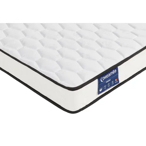 Matelas mousse 90x200 cm HARO réversible ép.13cm vue accessoires